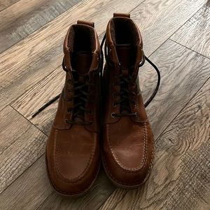 Clark’s Sawtel High Brown Leather Boot